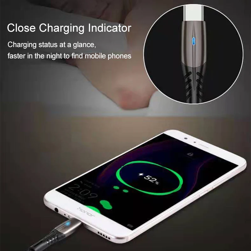 5А usb type C кабель для huawei mate 20 Pro P20 Xiaomi Note 7 из цинкового сплава Быстрая зарядка 3,0 type-C шнур супер быстрая зарядка USB C