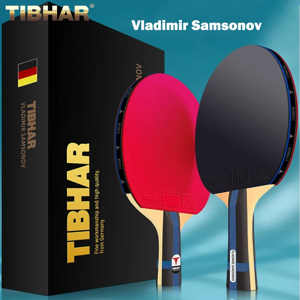 TIBHAR Vladimir Samsonov Edition ALC Table Tennis Racket Aryl Carbon Blade Ping Pong Paddle Pingpong Bat for Fast Attack Arc