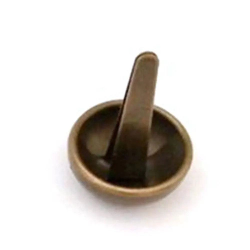 

100pcs/pack Spike Protecting Mushroom Shape Decor Rivets DIY Leather Craft Screw Feet Stud Metal Handbag Bottom Bag Purse