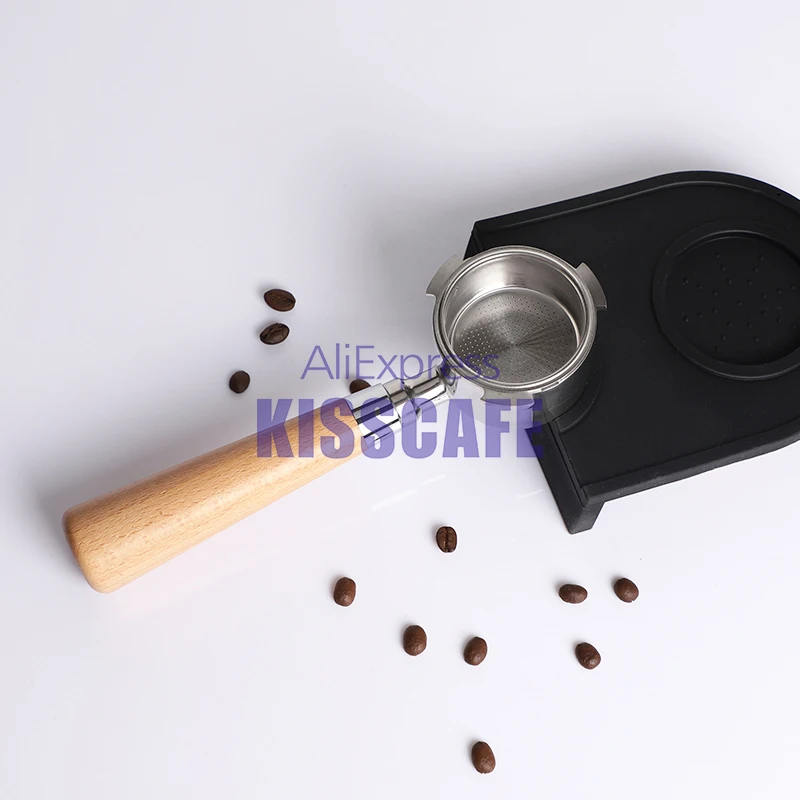 Эспрессо машина портафильтр для DeLonghi EC680 EC685 нержавеющая сталь кофе машина бездонный фильтр Держатель Бариста инструмент