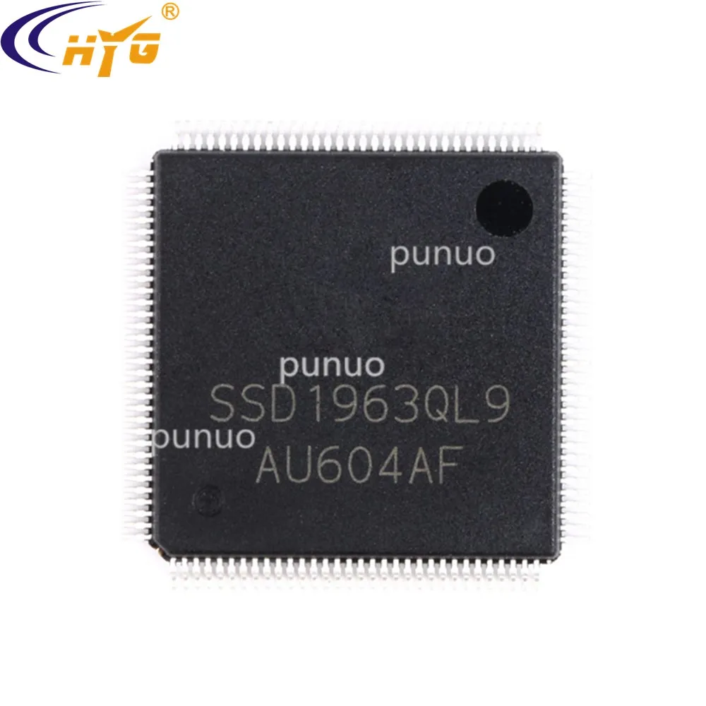 Оригинальный аутентичный SSD1963QL9 Инкапсуляция TQFP128 1215KB встроенный дисплей SRAM TFTLCD