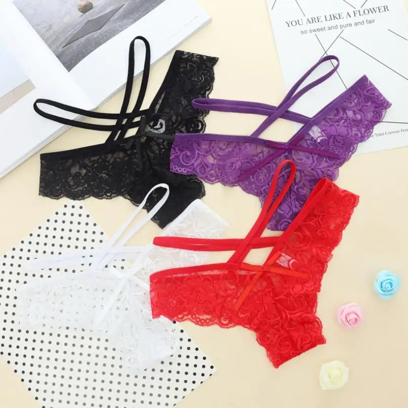 Сексуальное эротическое кружевное белье трусики для женщин Женская Сексуальная