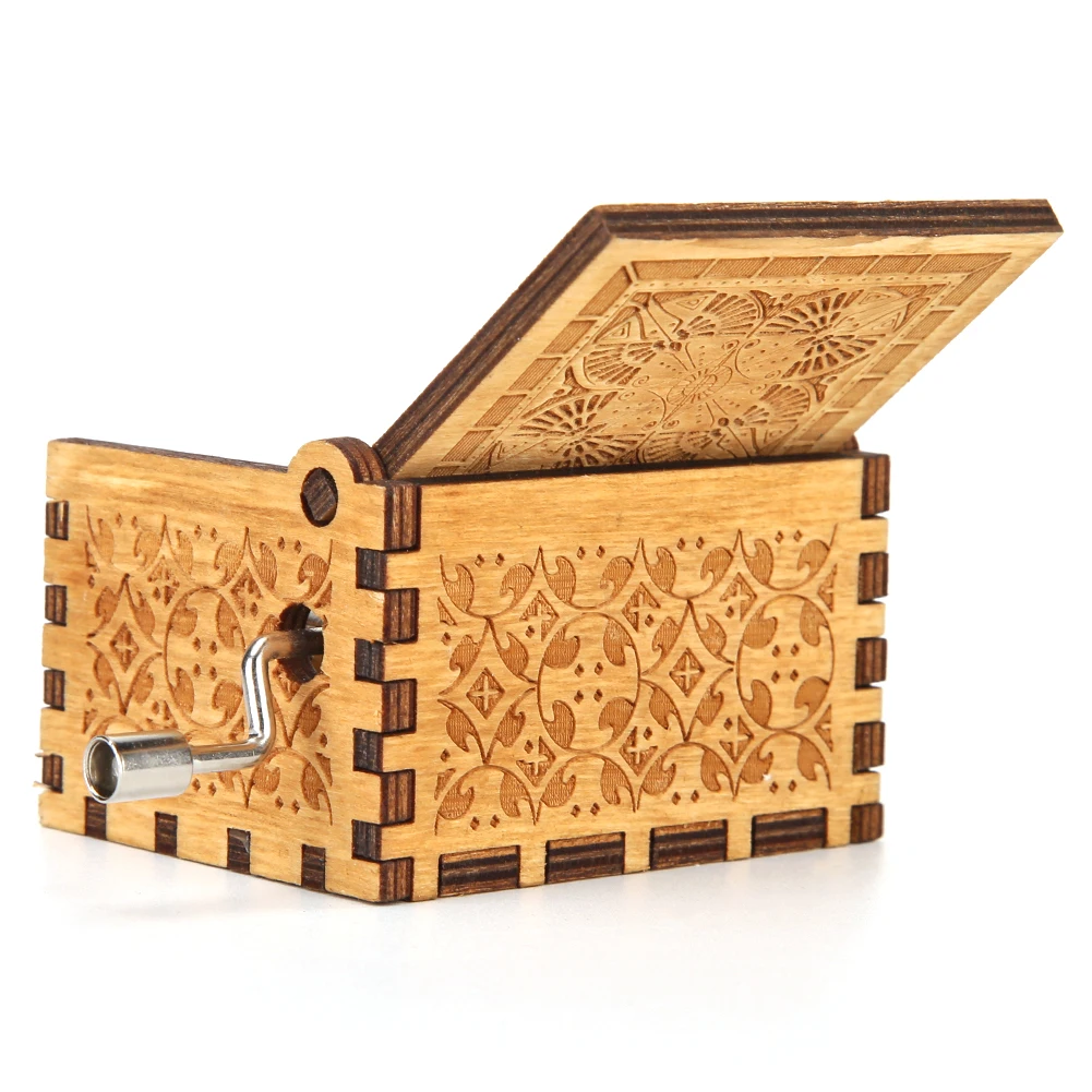 Винтажная музыкальная шкатулка как глубоко в вашей любви деревянная резная