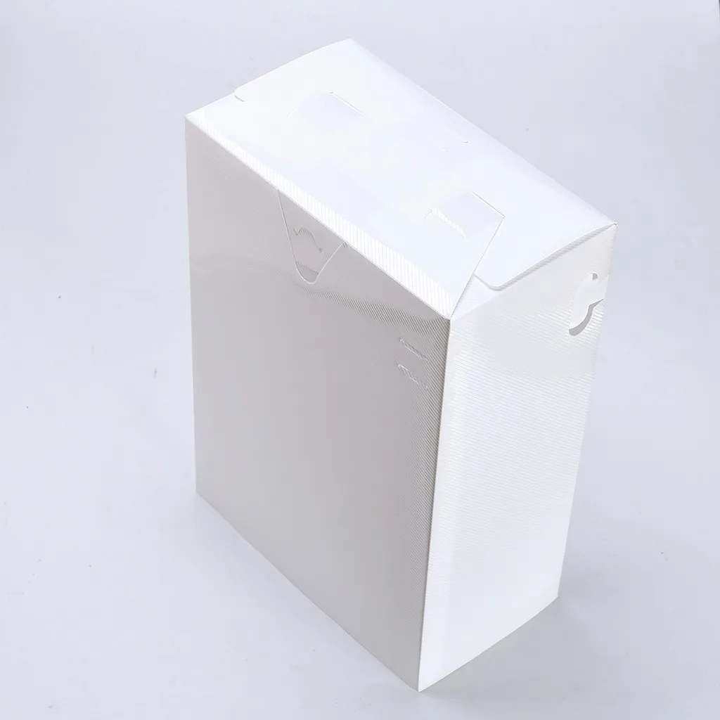 Новая складная прозрачная коробка для хранения обуви из пластика, удобная и пылезащищенная стойка для обуви.