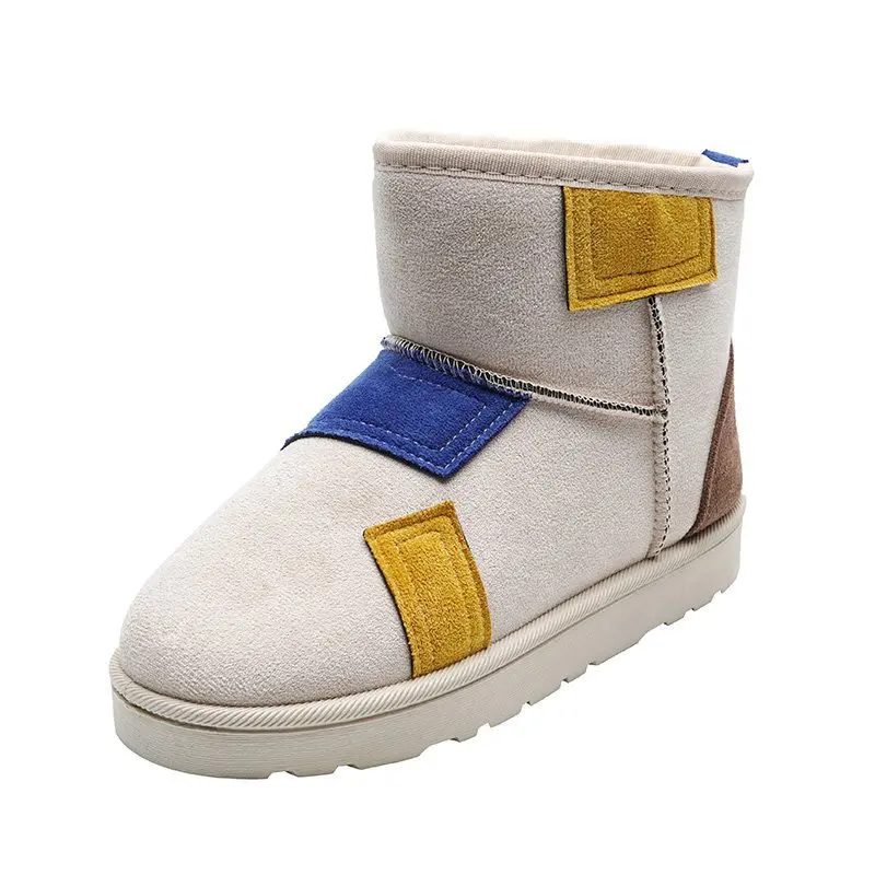 

Women Boots Winter Warm Snow Boots Women Faux Suede Ankle Boots For Female Winter Shoes Botas Mujer Plush Shoes Woman NVXUE42