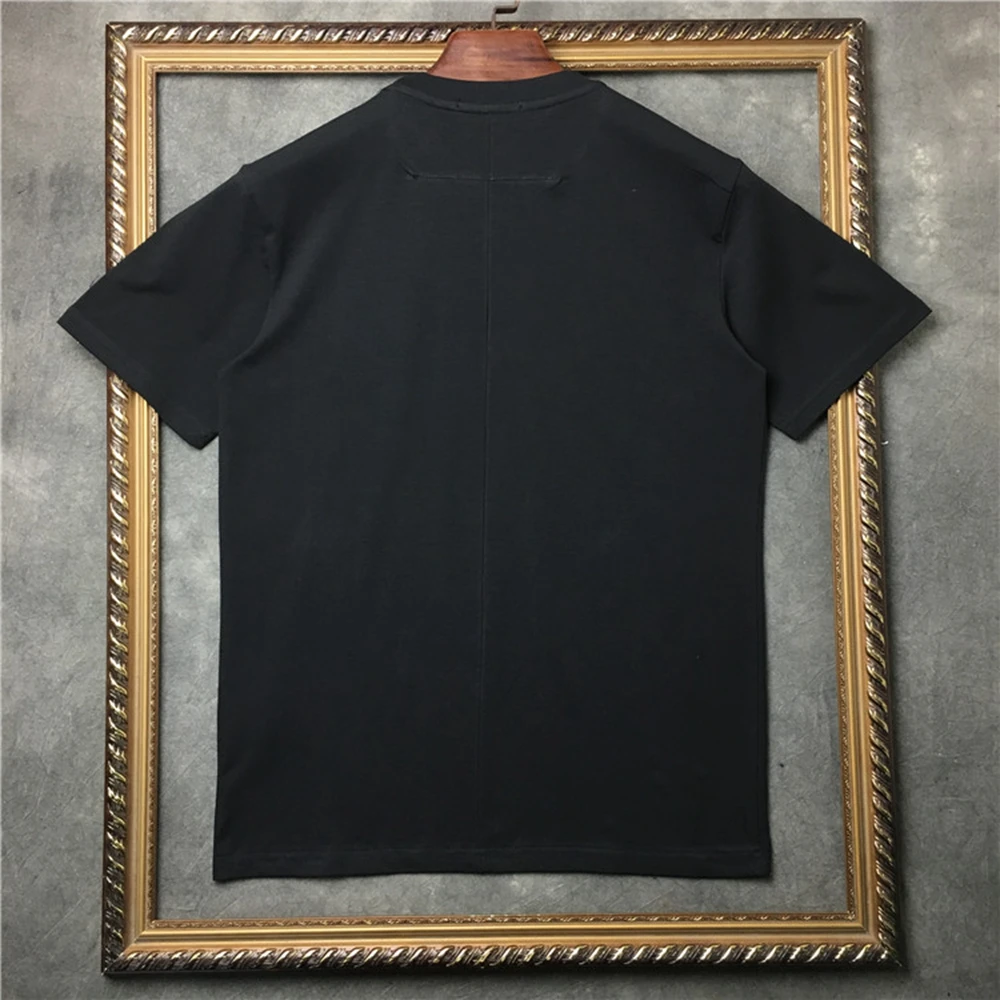 

barrett Cross marcelo laurel and stars Tee Mens short sleeve T-shirt Women Cotton Casual Hip Hop Highstreet T Shirt Black S-XL