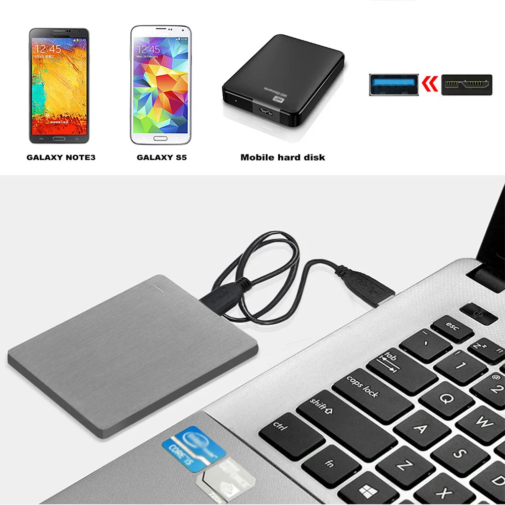 1 м/0 5 м Гибкий Кабель USB 3 0 штекер A к Micro B для жесткого диска Samsung Galaxy PC Seagate WD
