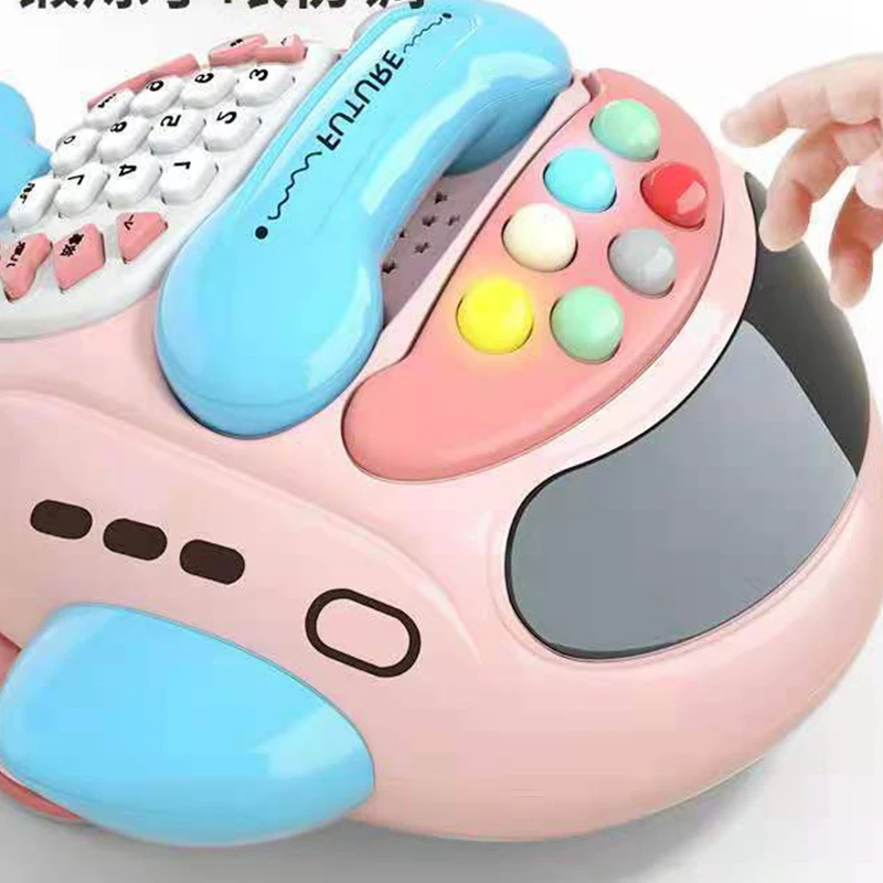 Обучающие игрушки с имитацией телефона для детей девочек Игрушки раннего