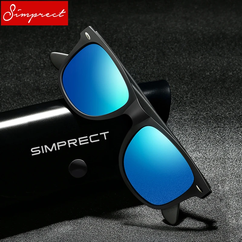 Q · VISELD поляризационные солнцезащитные очки мужские зеркальные классические