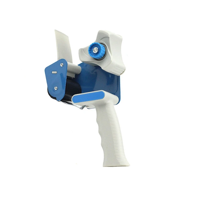 

Диспенсер для упаковочной ленты ABSF (1 упаковка), 2 дюйма, легкий промышленный диспенсер с боковой загрузкой ленты (синий)