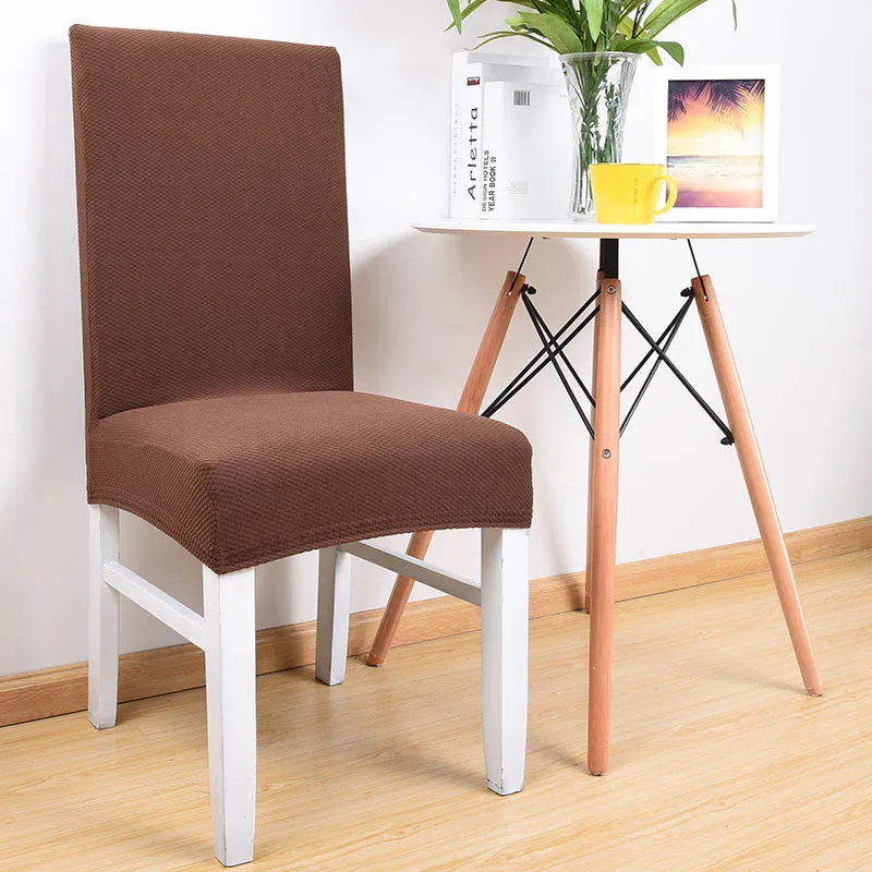 Плотные домашний стул для столовой чехол съемный эластичный кресла Чехлы на
