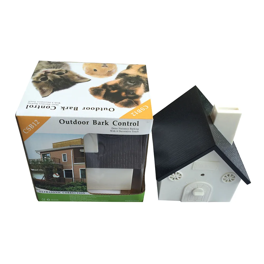 Регулируемый Отпугиватель домашних животных ультразвуковой ограничитель лая в