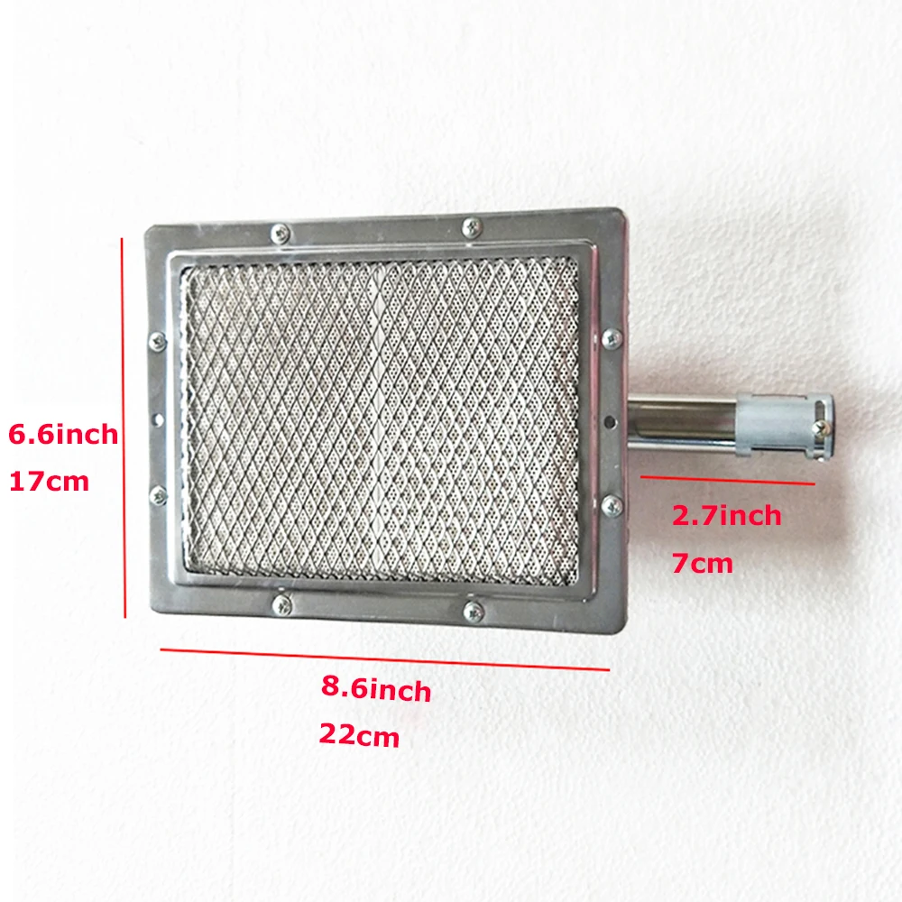 Инфракрасная керамическая горелка для барбекю газовая из нержавеющей стали с