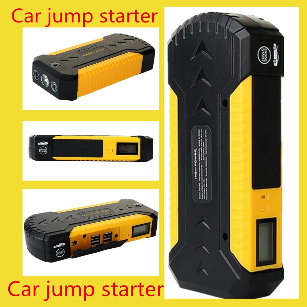 Автомобильный компасный стартер портативный многофункциональный 4 USB аварийный