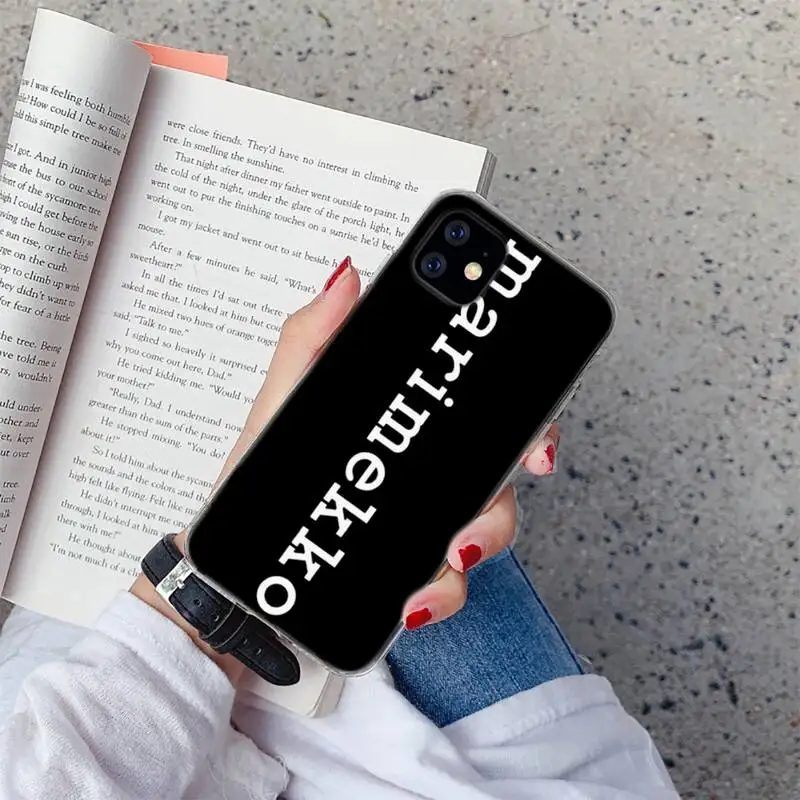 

Marimekko Blue Flower Phone Case For iphone 12 5 5s 5c se 6 6s 7 8 plus x xs xr 11 pro max mini