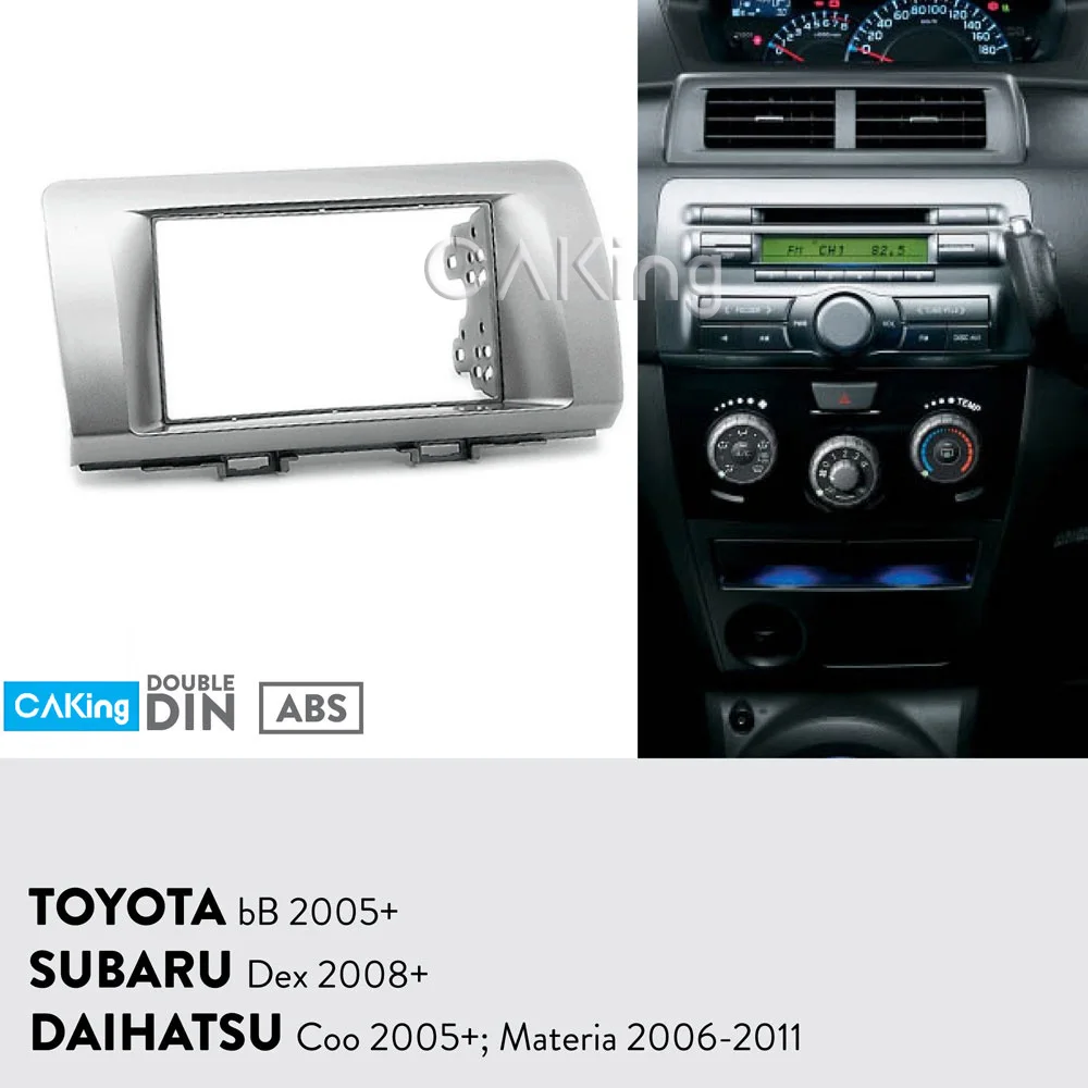 Автомобильная радиопанель Fascia Для Toyota bB 2005 +Subaru Dex 2008 +DAIHATSU Coo + Материал 2006 2011
