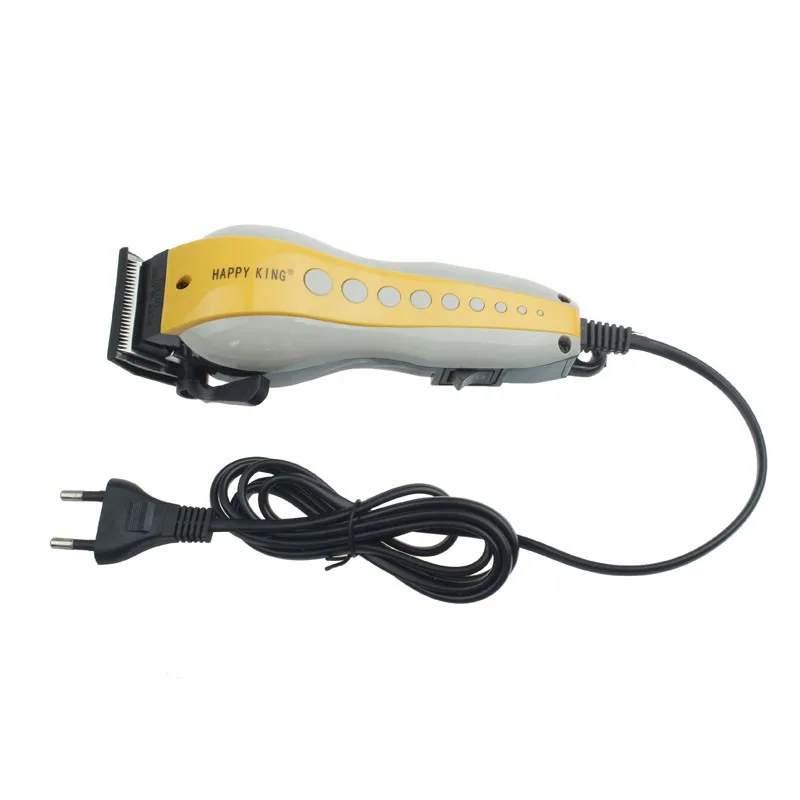 Профессиональная Мужская мощная машинка для стрижки Дома ЕС 220 В регулируемая