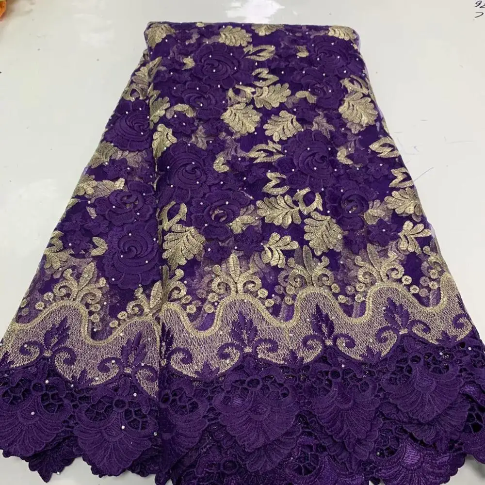 

Peach Party Dress Tulle Lace Material French Net Lace Fabric With Cord Lace VRN325(5Yards/Lot)