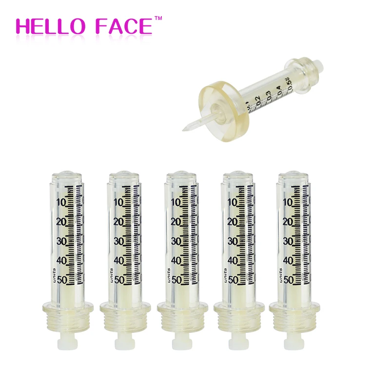 Гиалуроновая ручка аксессуары ампульная головка 0 5 мл шприцы для ампул
