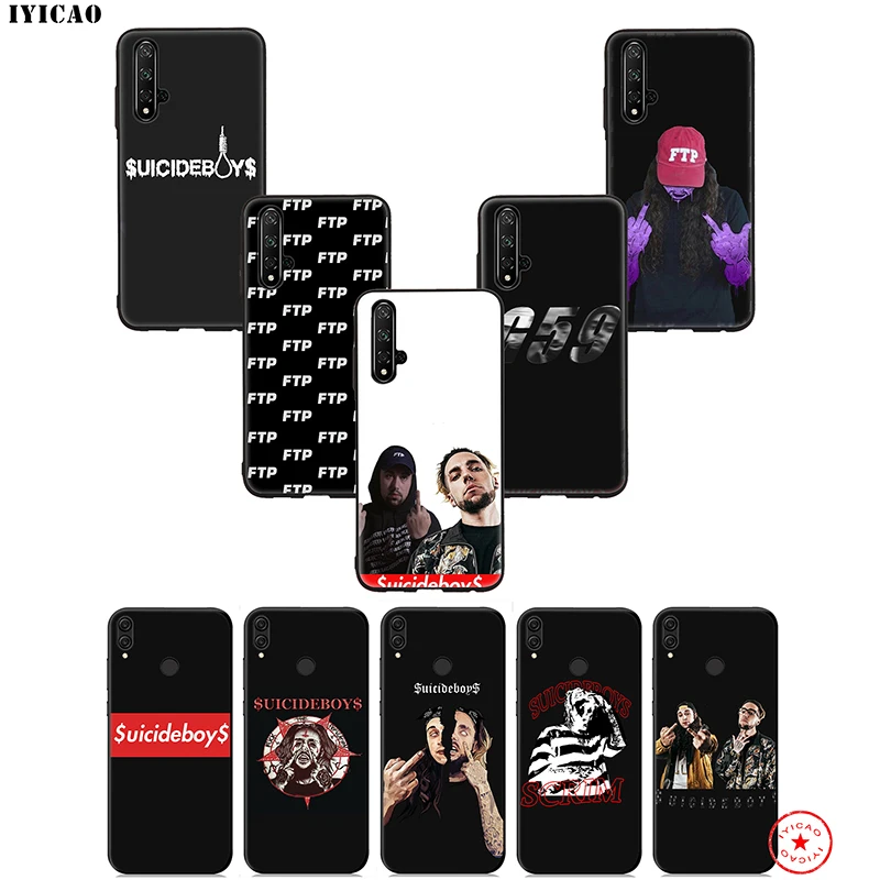 $ Uicideboy Suicideboys мягкий чехол для Huawei Honor 20 10 9X 9 8C 8X 8 7X 7C 7A 6A Nova 5i 4 3i 2 2i Lite Pro View Note |