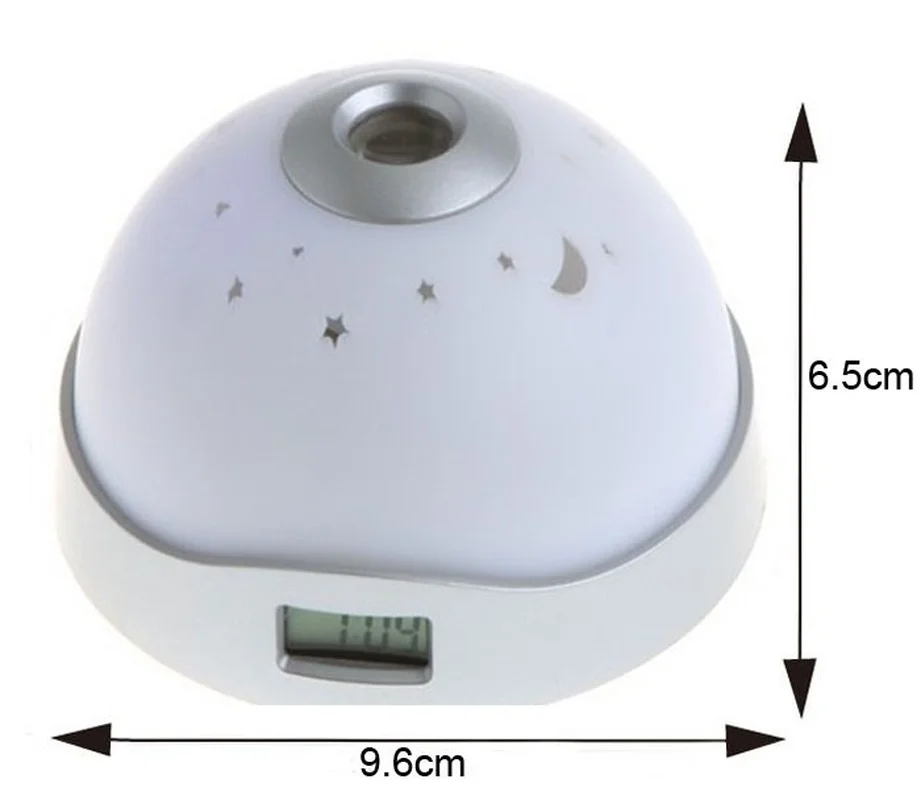 Волшебный Светодиодный проекционный будильник Ночной свет звездное небо