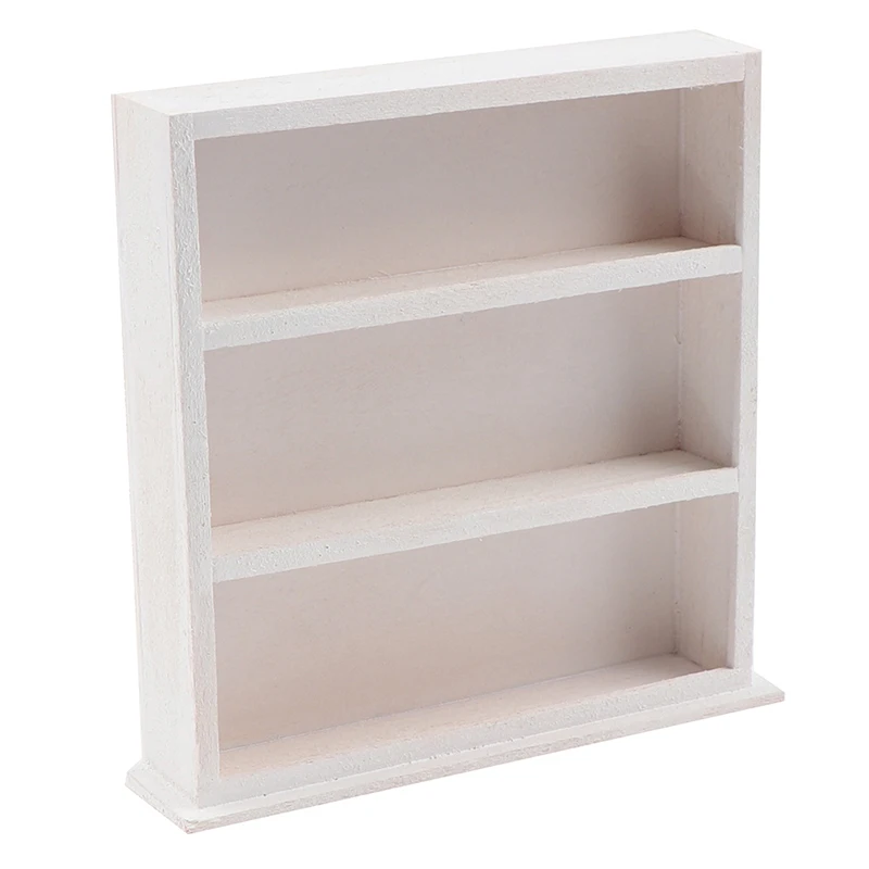 

1:12 Dollhouse Miniature Wooden Display Cabinet Lockers Model Accessories Toys