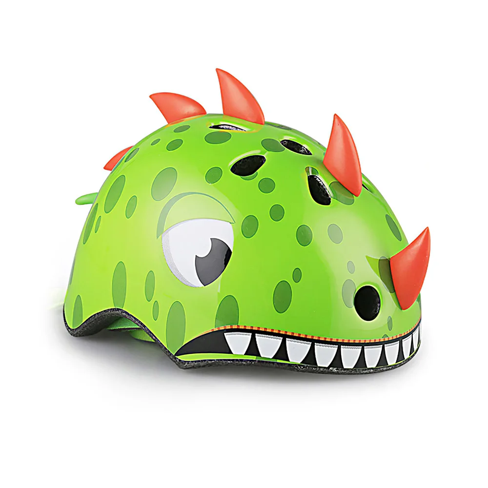 

Kids Helmet Cute Cartoon Animal Dinosaur Helmets Adjustable Gear For Scooter Cycle Bike Scooter Helmet Bicycle Helmet 50-54cm