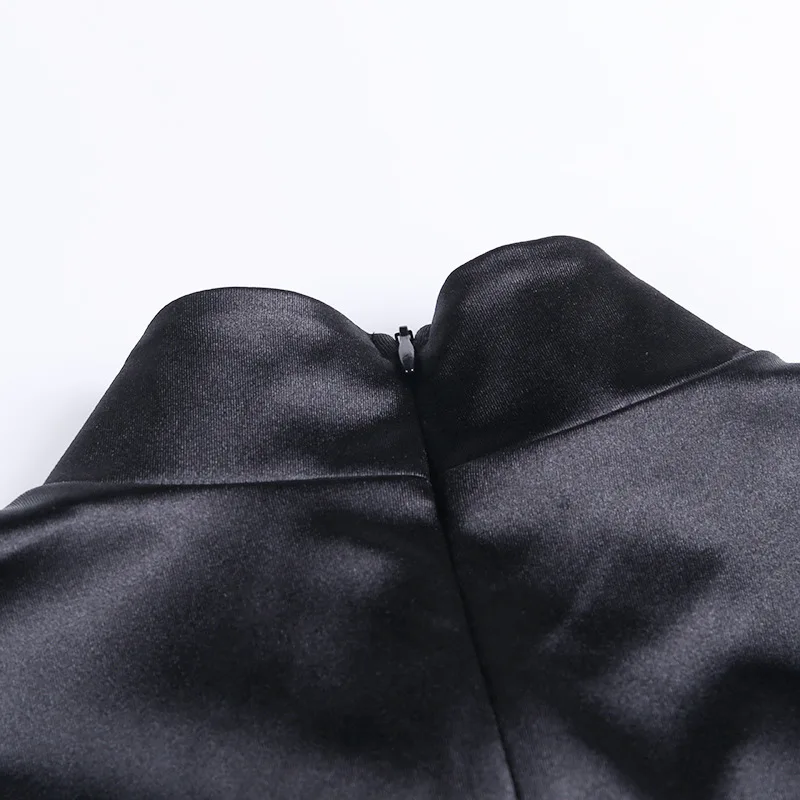 Платье женское винтажное на пуговицах длинное приталенное с вышивкой дракона