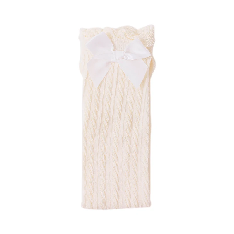 Baby Girl Cute Socks Bowknot Design Cotton Long Party Infant Children Soft Crib Leg Warmer 3-12T lovely Toddler | Мать и ребенок