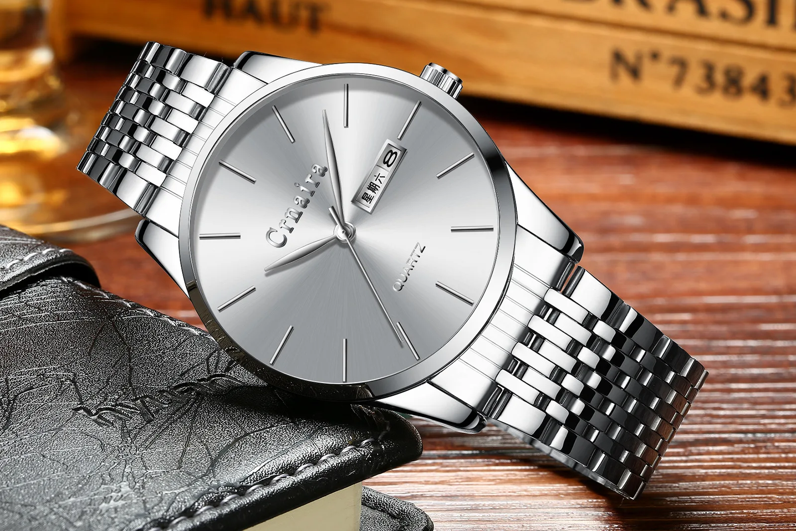 

2021Watch Men's Popular Quartz Fashion Source Manufacturer Watch Steel Band Mens Watches TopBrand Luxury Orologi Uomo Automatici
