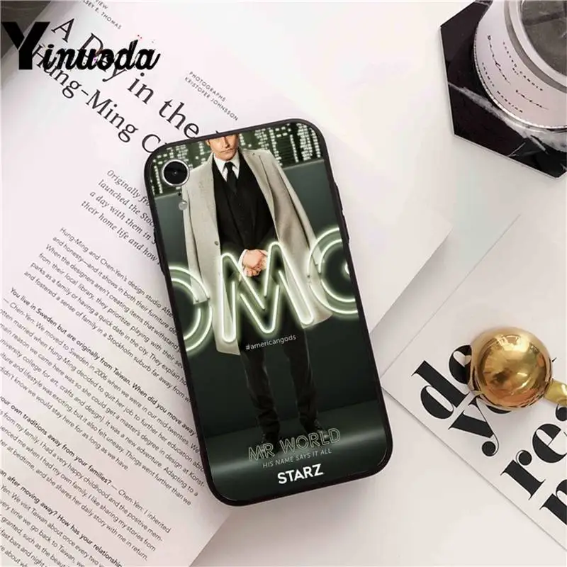 

Yinuoda funda fashion soft capa Phone Case cover For iPhone X 8 7 6 6S Plus XS MAX 5 5S SE XR 11 12 Pro max American Gods coque
