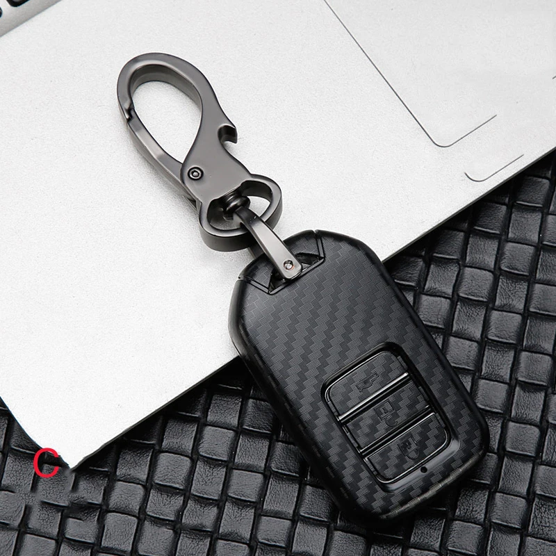 

Car Key Case Cover ABS For Honda Vezel city Civic BR-V HR-VCRV Pilot Accord Crider Odyssey Jazz Jade Car Accessories