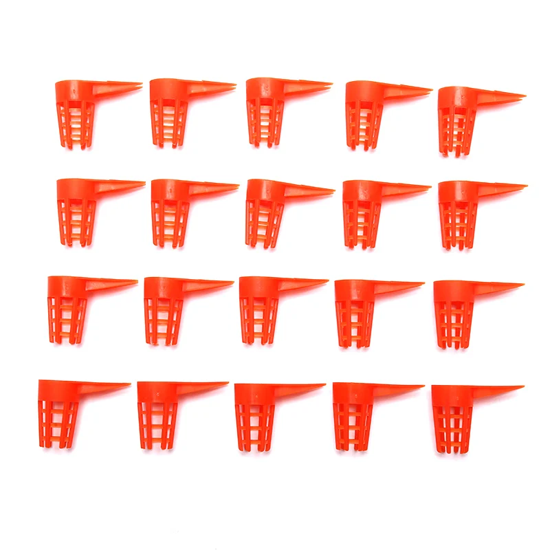 

20 Pcs/Set Plastic Bee Queen Cap Protective Cell Cover Beekeeping Tools Beekeeper Equipment Cage Beekeeping Supplies