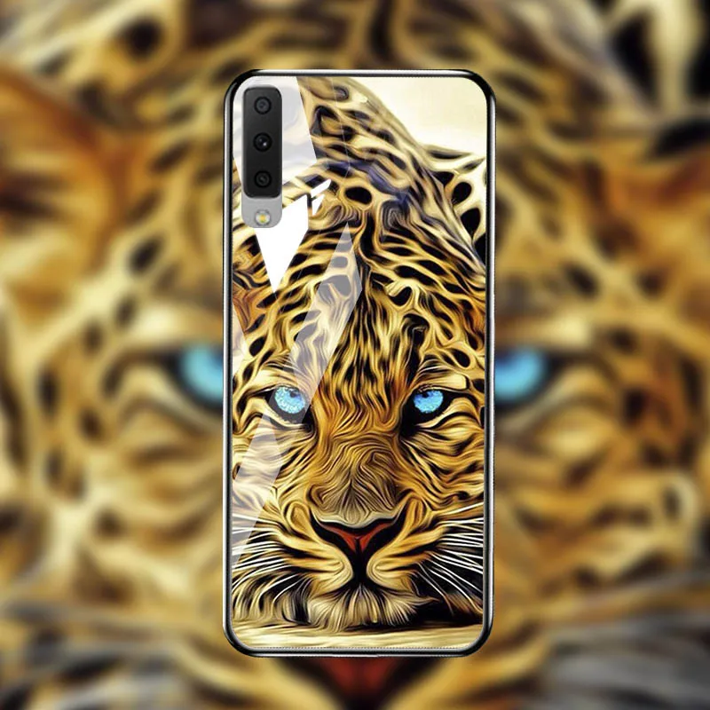B106 Закаленное Стекло чехол для samsung Galaxy A7 A6 A8 плюс Чехол для samsung M30s J2 Core Prime Pro J4 J6 J8 M10 M20 M30 чехлы - Цвет: B106