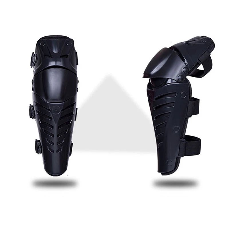 2Pcs Black Kneepad Профессиональный мотоциклетный бронежилет Мужской полный корпус мотокросса мотоциклетная куртка для верховой езды мотоциклетная Защита черный водонепроницаемый - Цвет: 2Pcs Black Kneepad