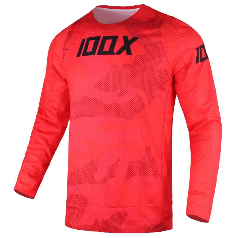 

IOQX 360 Speyer Motocross Racing Jersey MX Dirt Bike Mountain Offroad Long Sleeve Motorbike Black Red Clothes