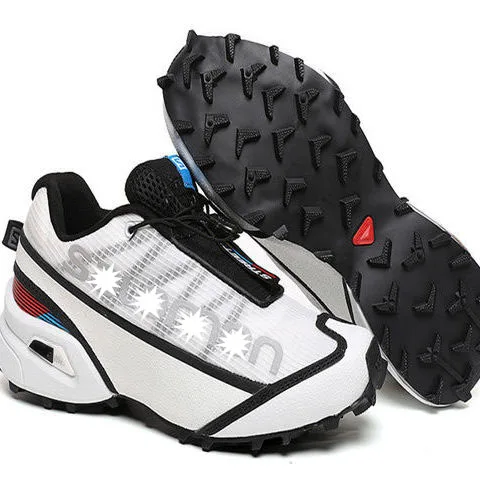 

MEN`s outdoor off-road breathable hiking camping shoes mens non-slip shockproof mountain climbing trekking shoes
