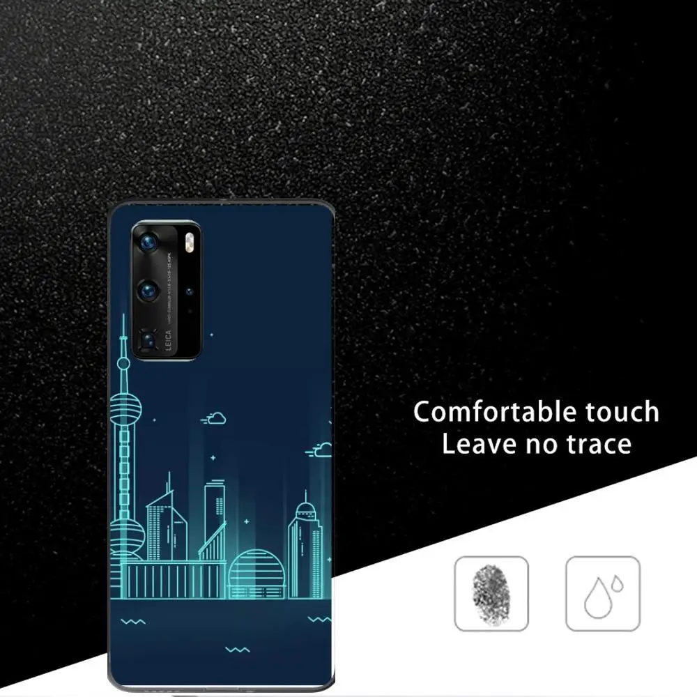 Чехол для телефона с жемчужной башней Пыленепроницаемый защитой от ударов и