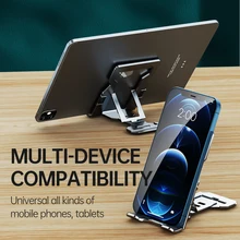 Universal Phone Holder Stand ProMax Metal Phone holder Foldable Desk Stand For iPhone 12 Pro Max Xiaomi mi 9 Huawei Samsung
