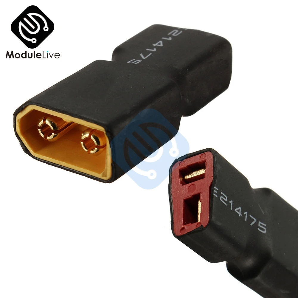 Новинка адаптер для автомобильного самолета XT60 Male Deans Plug Female T Connector набор