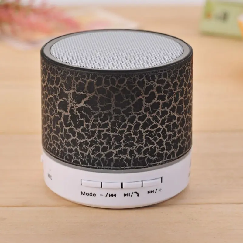 

New LED Mini Wireless Bluetooth-compatible Speaker Portable Soundbox with TF Card for Phone MP3 Stereo Audio Music Player Radio