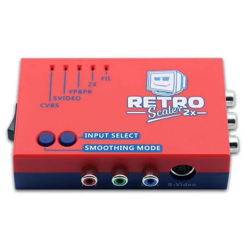 Устройство для подключения ретро-консолей AV/HDMI Bitfunx RetroScaler2x с алгоритмом