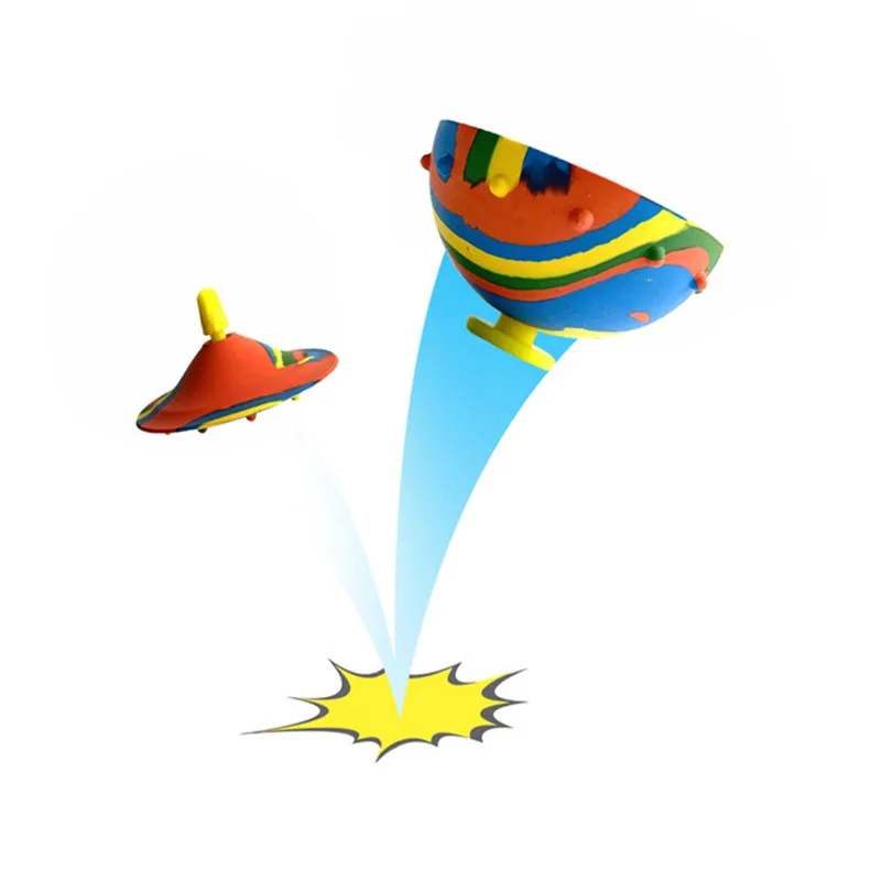 

Novelty Elastic Toy Camouflage Bounce Bowl Soft Hip Hop Jumping Creativity Outdoor Game Christmas Gift Anti Stress Fidget Toy