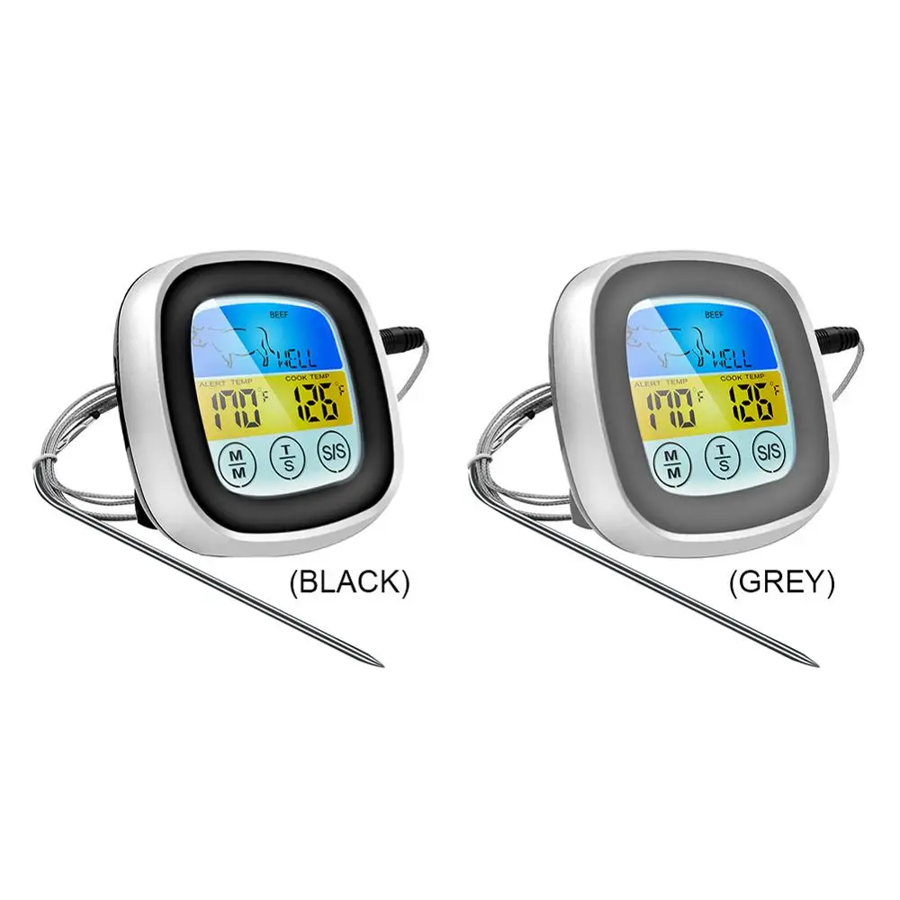 

Electronic Cooking BBQ Meat Thermometer Food Probe Temperature Measuring Tool Electronic Oven Waterproof Kitchen Tools