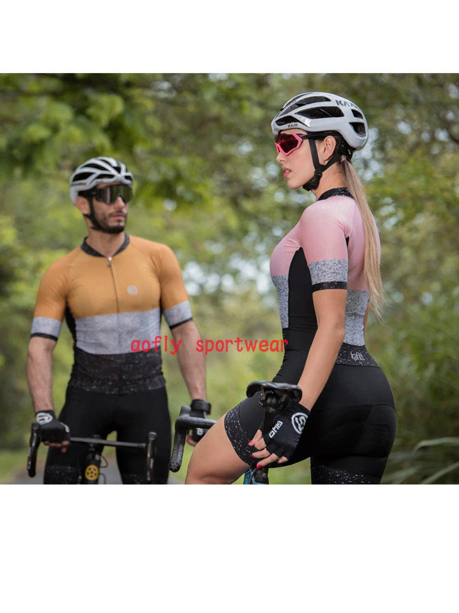 2020 пара велосипедных трикотажных костюмов с коротким рукавом для катания на