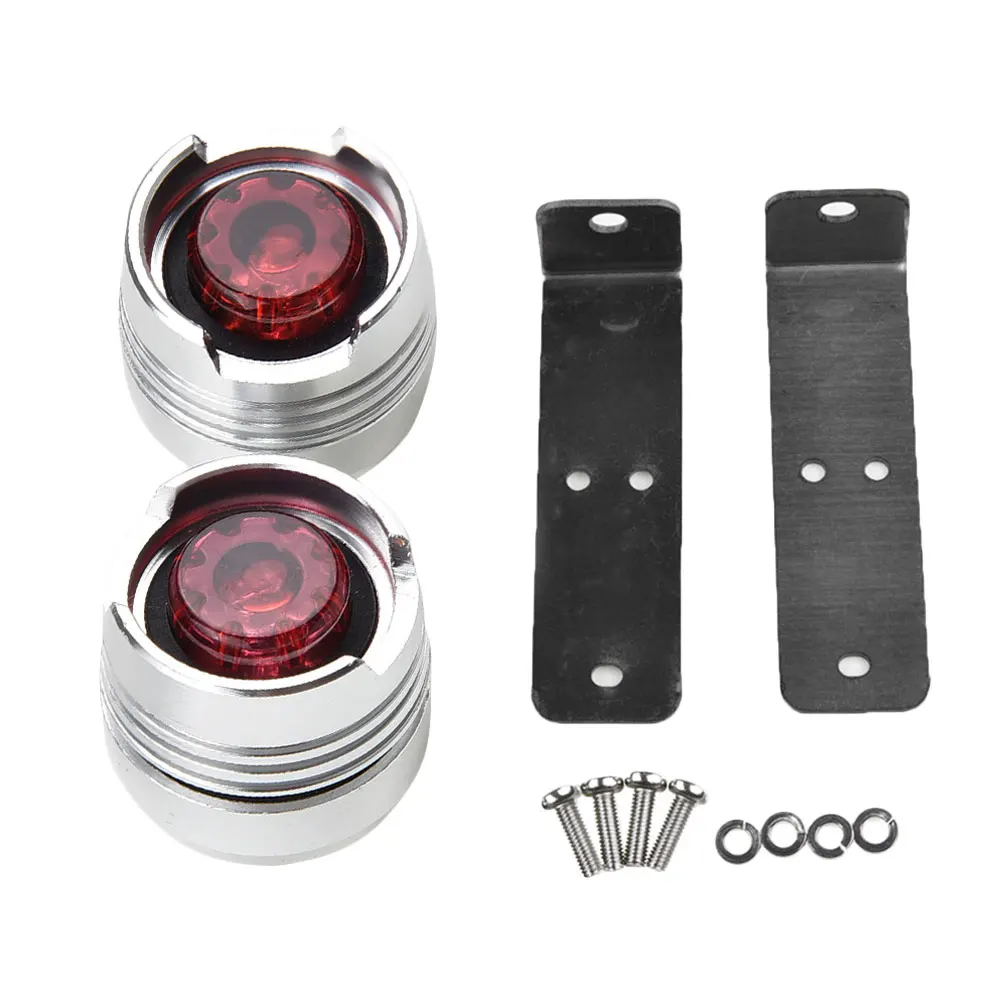 

1 Pair Electric Scooter Taillight Rear Warning Light Lamp For Xiaomi Mijia M365 Black Red Blue Silver Gold Electric Scooter Part