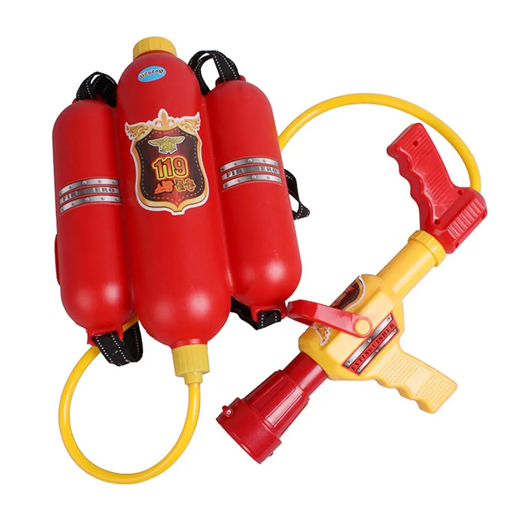 

Backpack Fireman Toy Water Gun Sprayer for Children Kids Nozzle Air Pressure Water Gun for Beach Lake Tourism Outdoor Activities
