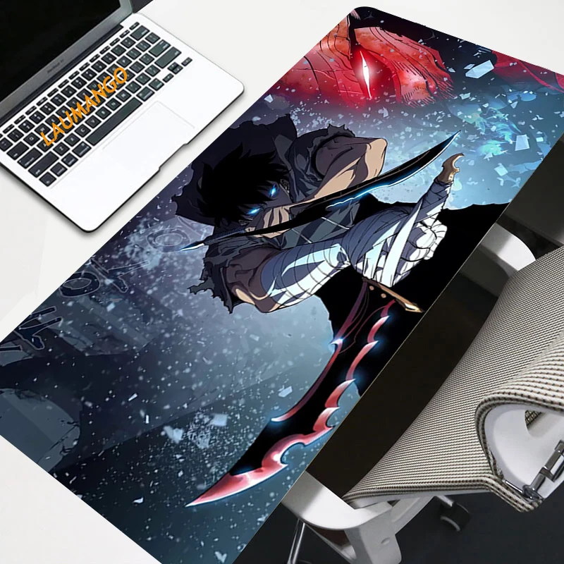 

Solo Leveling Mouse pad Gaming Accessories XL Computer Carpet Keyboard Gamers Decoracion Desk Mat Rubber For CS GO Overwatch LOL