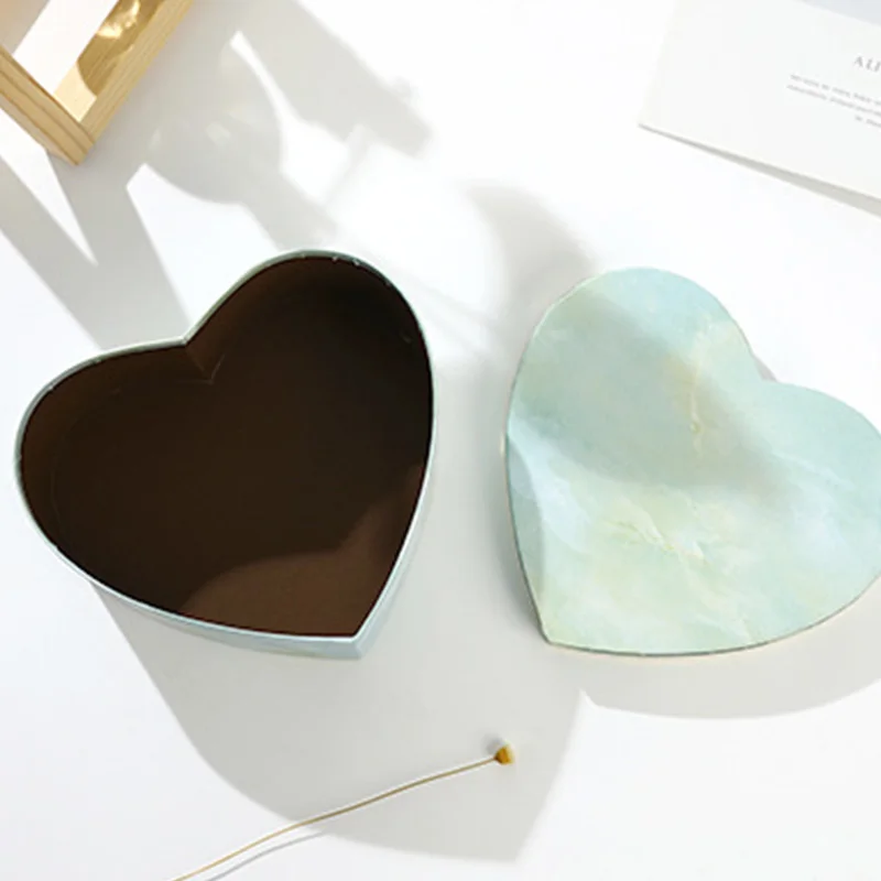 3 шт Цветочные шляпки коробки в форме сердца конфеты набор из подарочных коробок