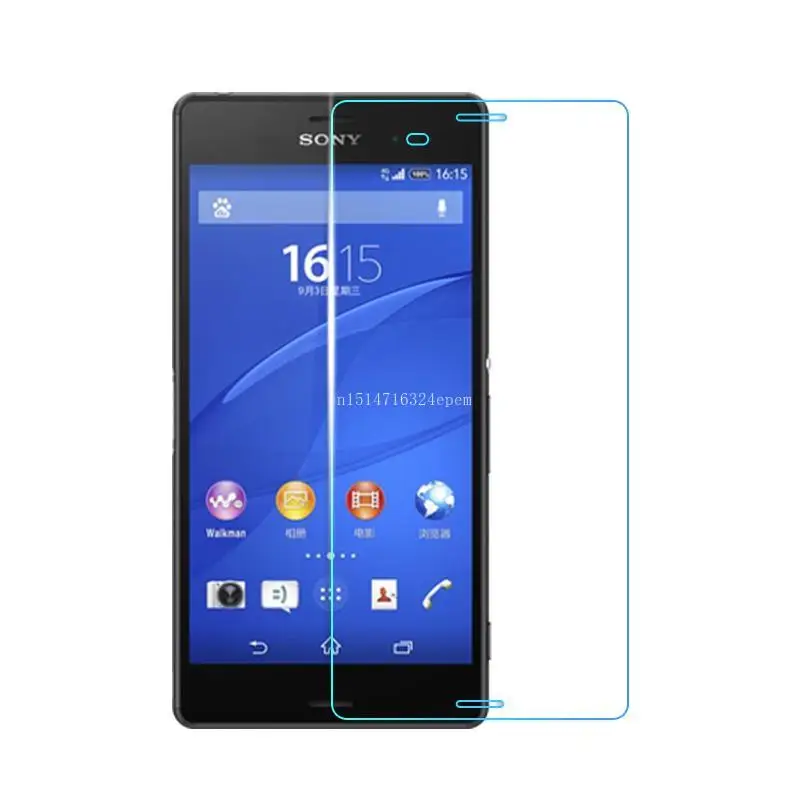 2 шт./лот 9H 0 3 мм 2.5D Закаленное стекло для Sony Xperia Z3 Compact Z1 Z2 Z4 Z5 Premium Противоударная